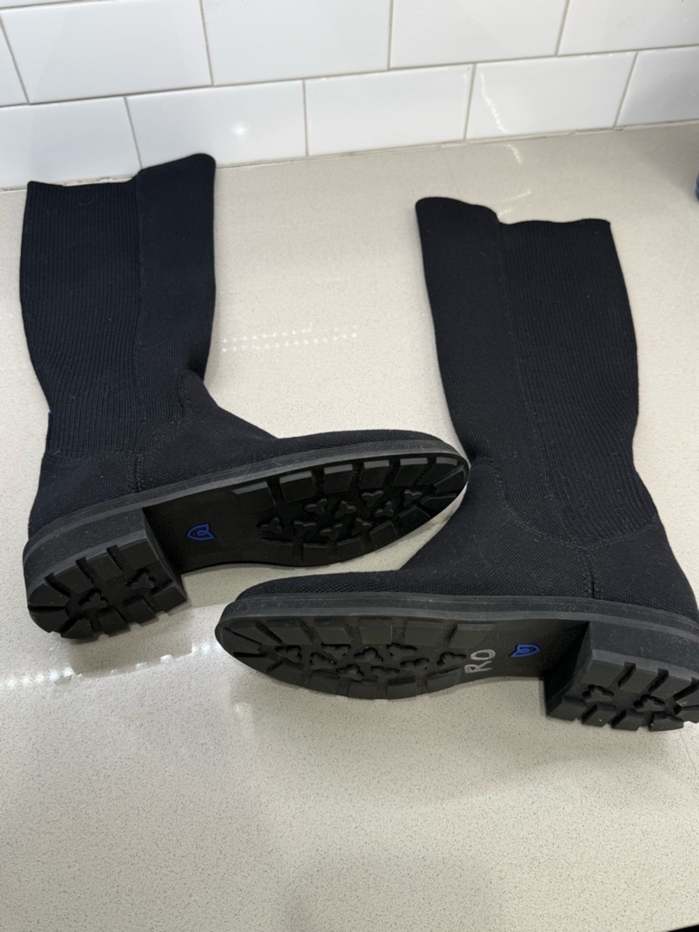 Never Worn! Rothy’s The Tall Lug Boot